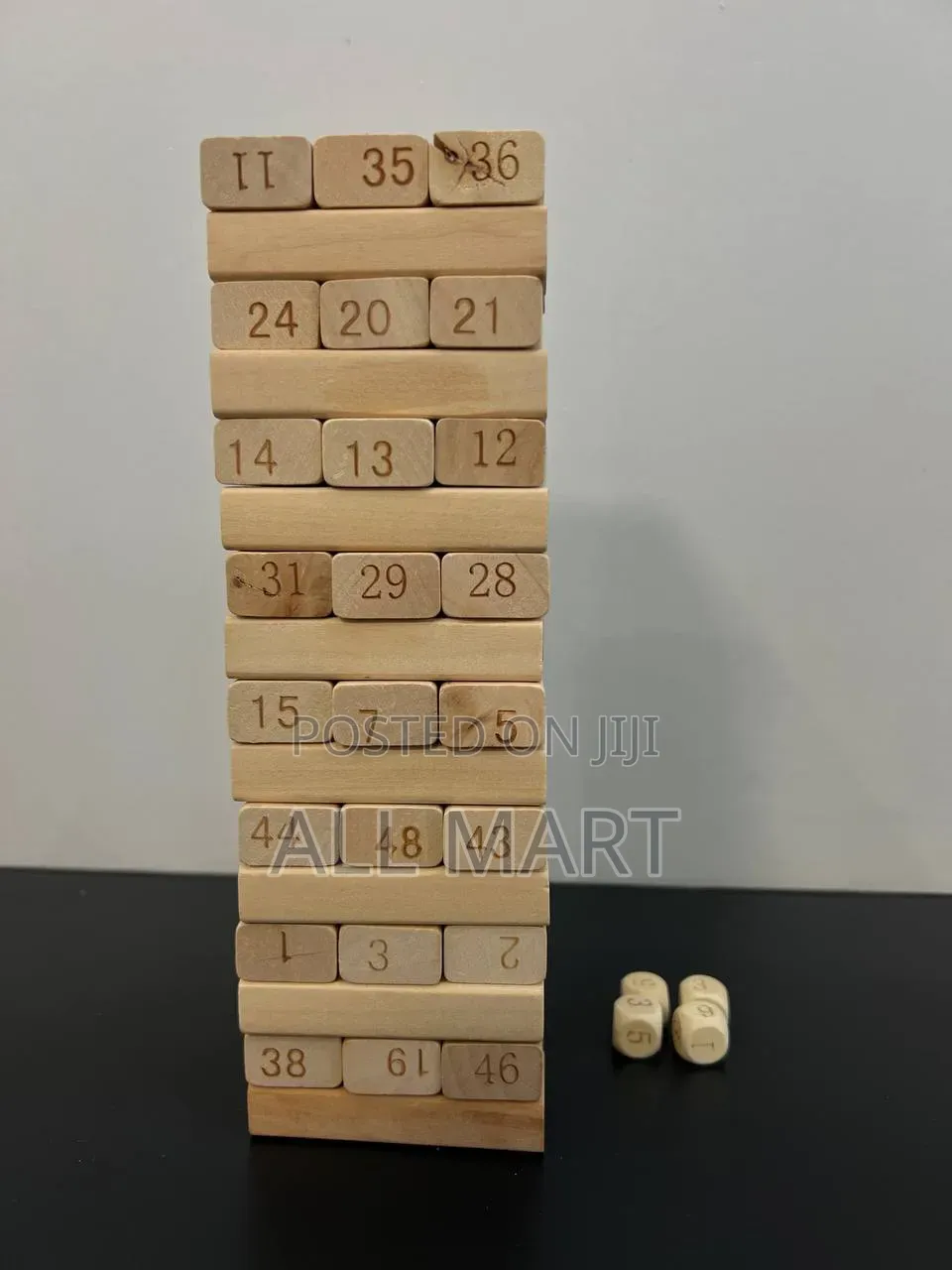 Jenga 48 Wooden Blocks