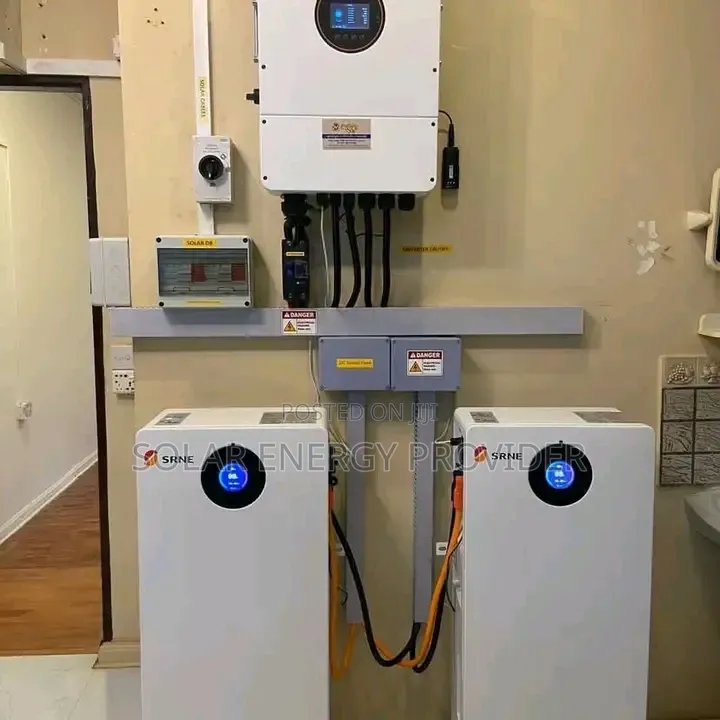 60kw Solar Panel Invertor and Lithium Ion Batteries
