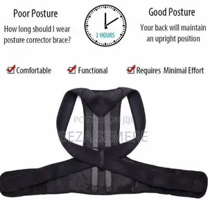 Full Spine Lumbar Support Belt – 2-in-1 Posture Corrector Brace