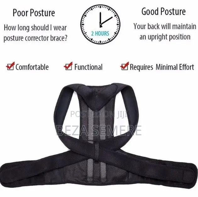 Full Spine Lumbar Support Belt – 2-in-1 Posture Corrector Brace