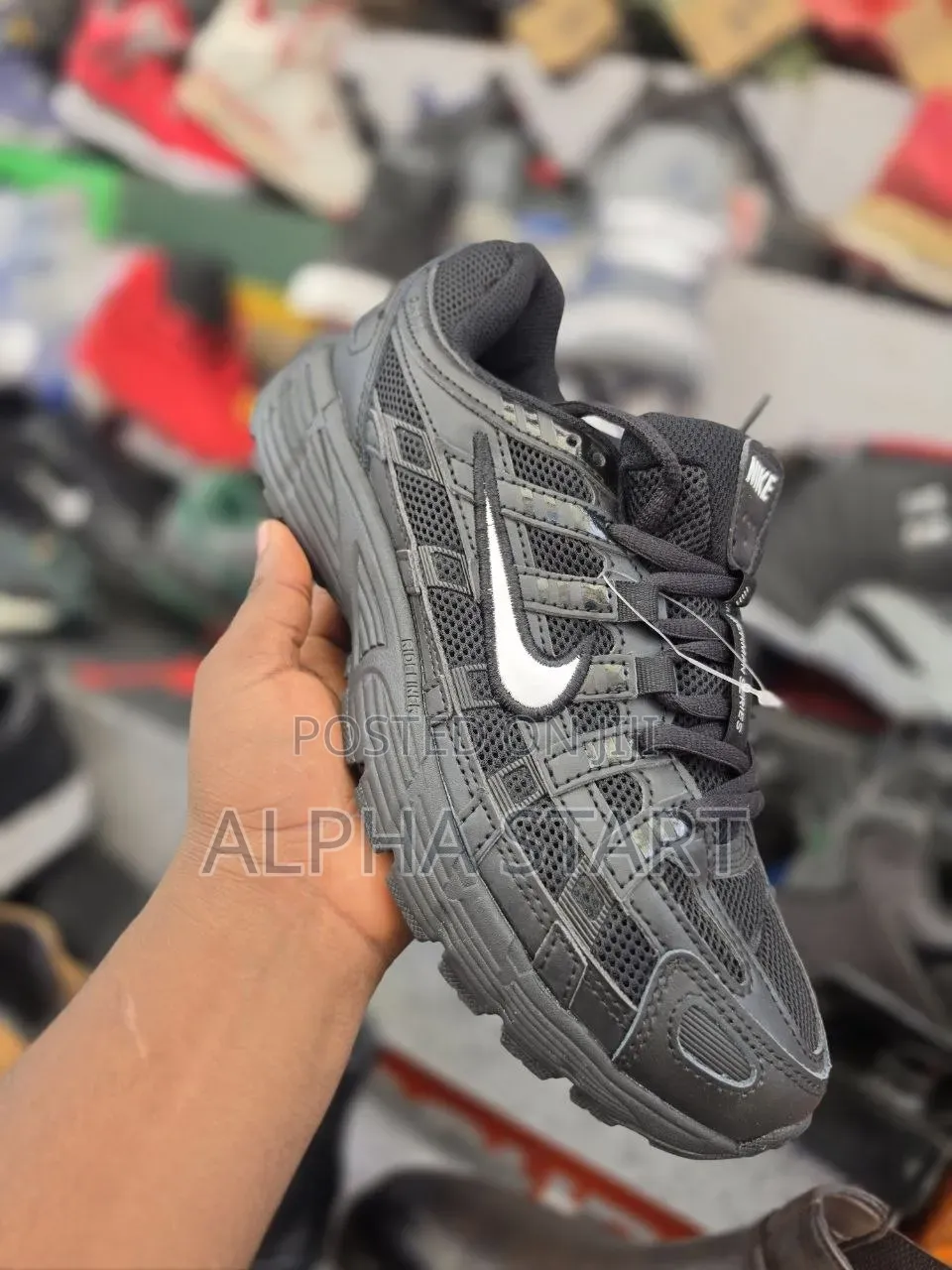 Nike P-6000 Black High Master Quality Shoes Made in Vietnam
