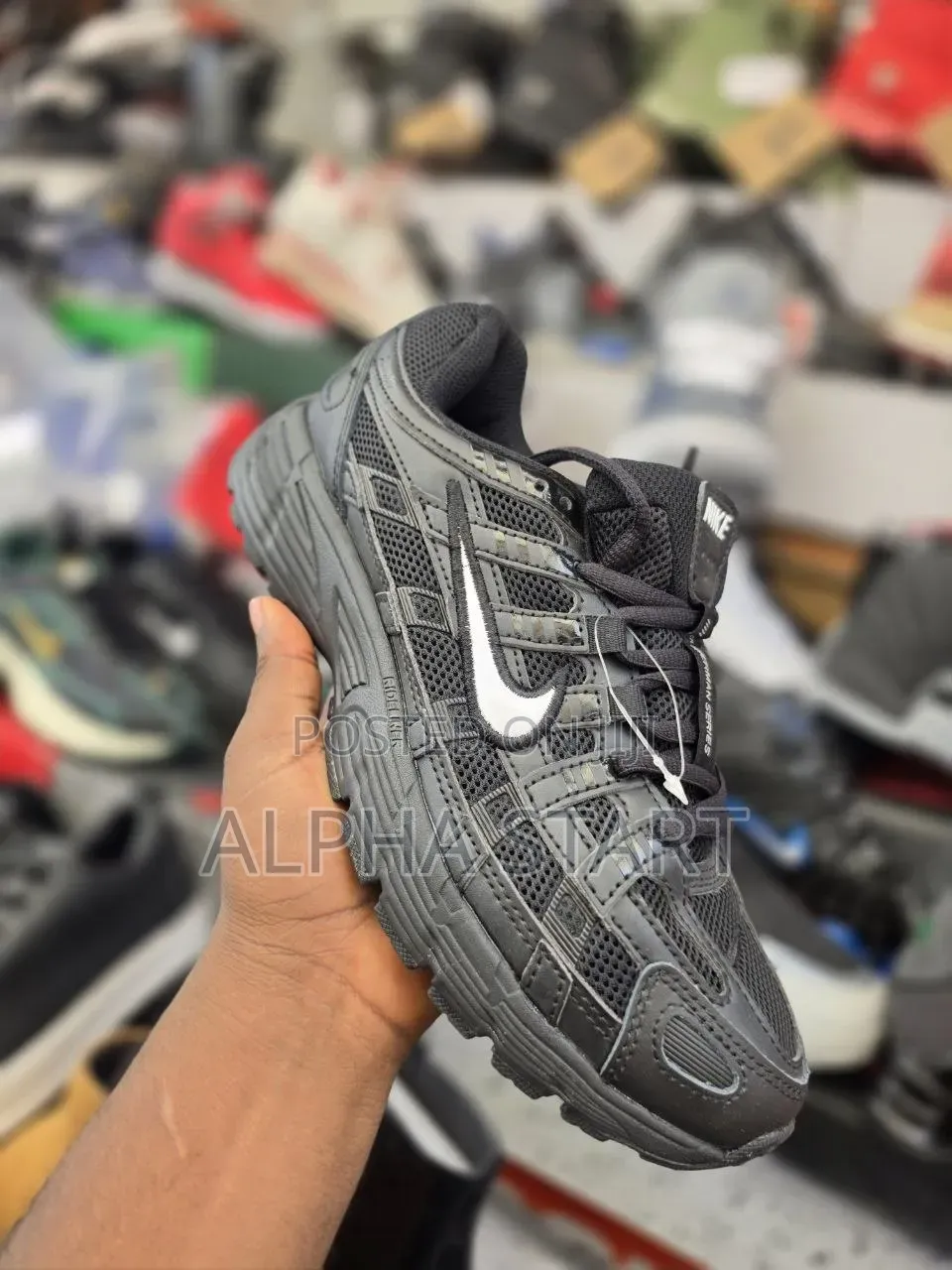Nike P-6000 Black High Master Quality Shoes Made in Vietnam