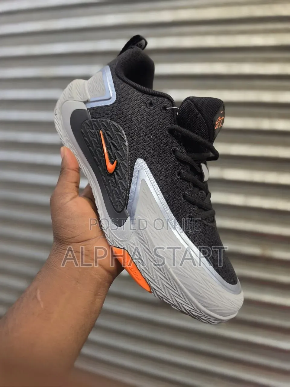 Nike Air Zoom Black Orange High Master Quality Shoes Made in Vietnam