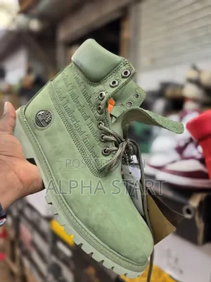 Timberland Titen Green Color High Master Quality Boots Made in USA
