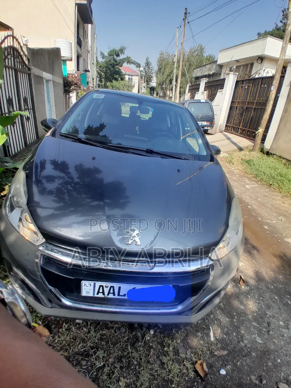 Peugeot 208 2016 Gray