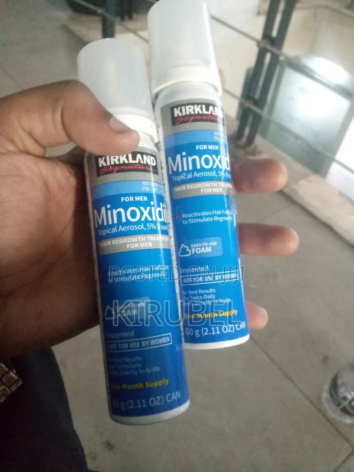 ተመራጩ ፀጉር አብቃይ Foam Minoxidil 5%