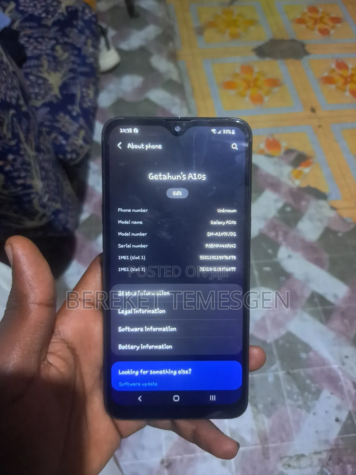 Samsung Galaxy A10s 32 GB Black