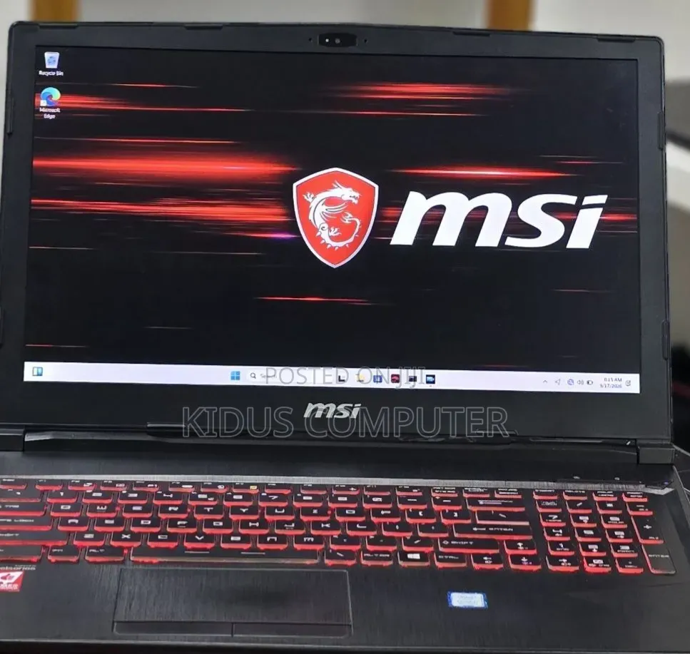 New Laptop MSI GF63 16GB Intel Core i7 HDD+SSD 256GB