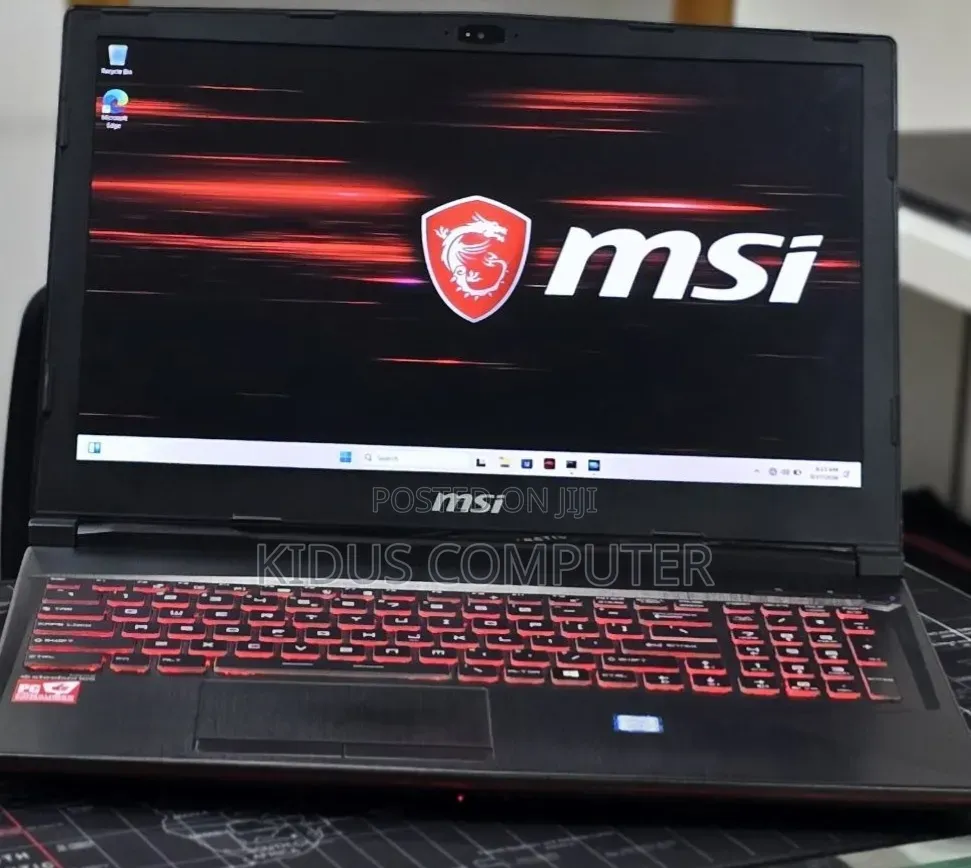 New Laptop MSI GF63 16GB Intel Core i7 HDD+SSD 256GB