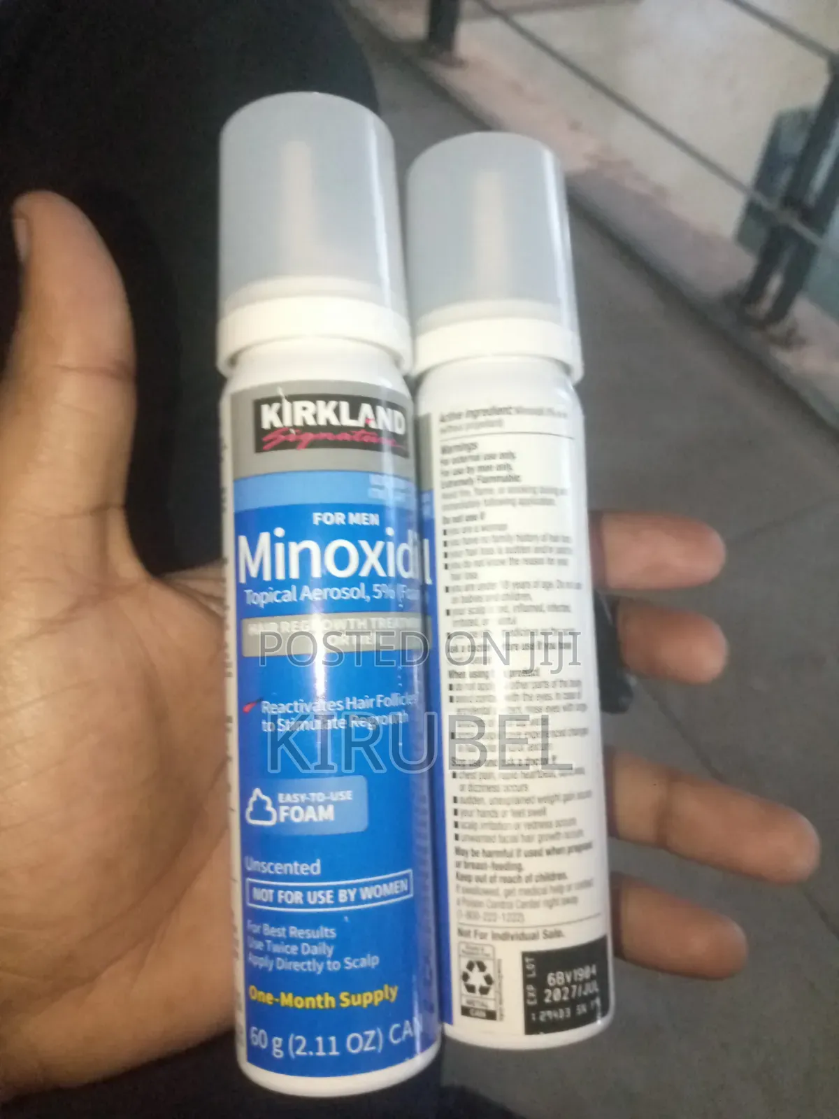 የራስ አናትህ ችግር መፍትሔው ተገኝቷል Foam Minoxidil 5%