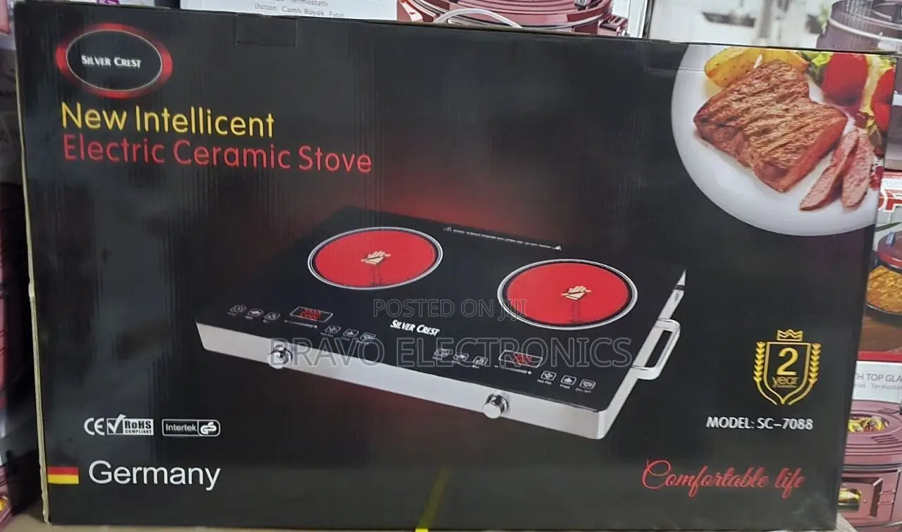 Silver Crest Touch Stove Technology Electric- EUROPE Standard