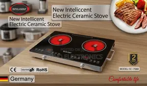 Silver Crest Touch Stove Technology Electric- EUROPE Standard