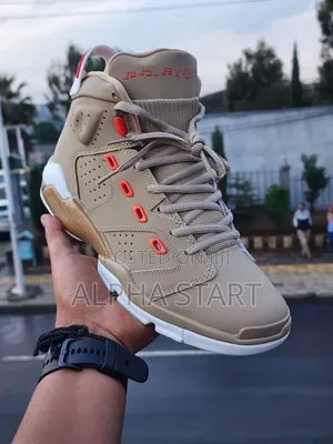 Jordan 6 Brwon High Master Quality Shoes Made in Vietnam