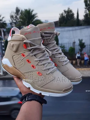 Jordan 6 Brwon High Master Quality Shoes Made in Vietnam