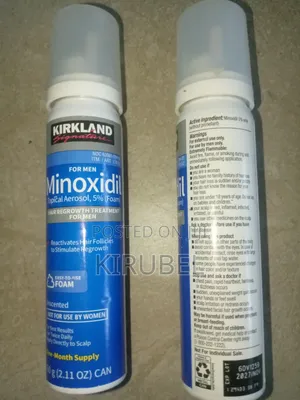 Foam Minoxidil 5% እውነተኛ Product የሚታይ ለውጥ
