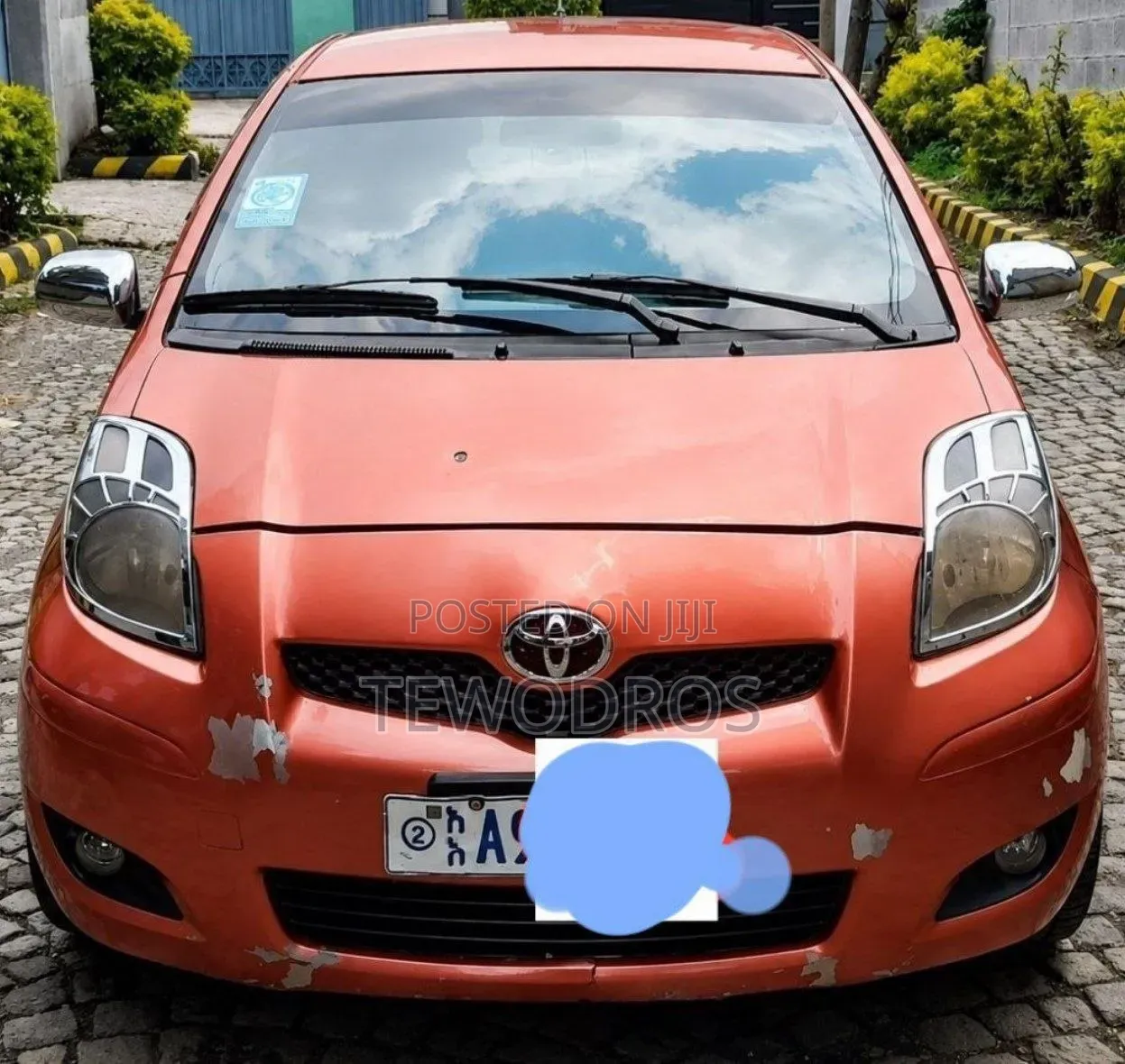 Toyota Yaris 2008 Brown