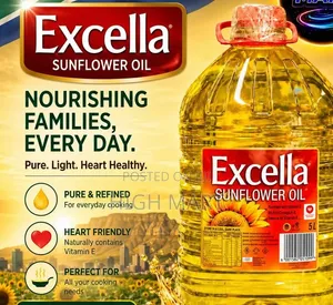 Excella Sunflower Oil From South Africa
