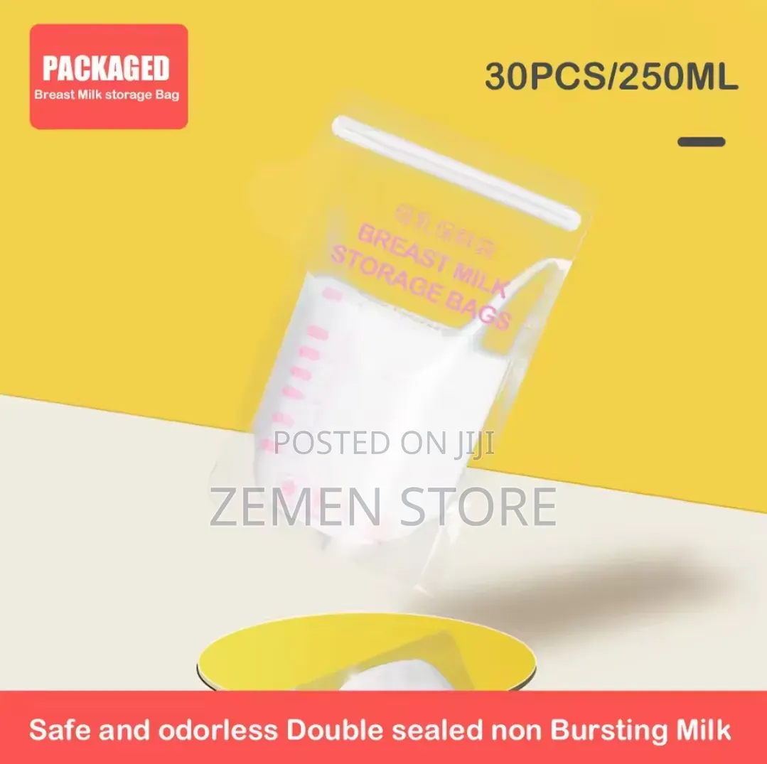 Only Baby Breast Milk Storage Bags (250ml X 30 Pcs) BPA-Free