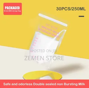 Only Baby Breast Milk Storage Bags (250ml X 30 Pcs) BPA-Free