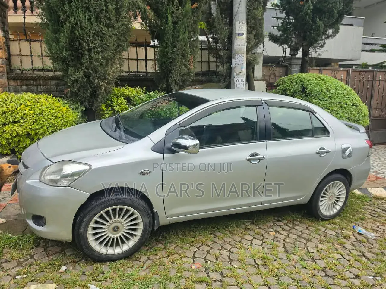 Toyota Belta 2007 Silver
