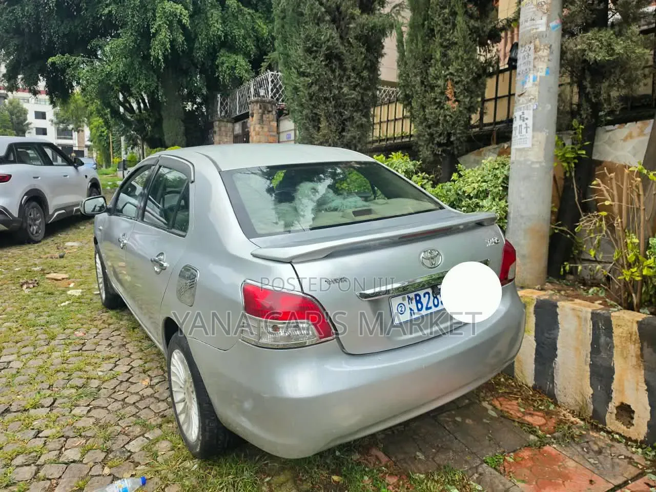 Toyota Belta 2007 Silver
