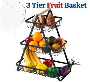 3 Tier Fruits Basket
