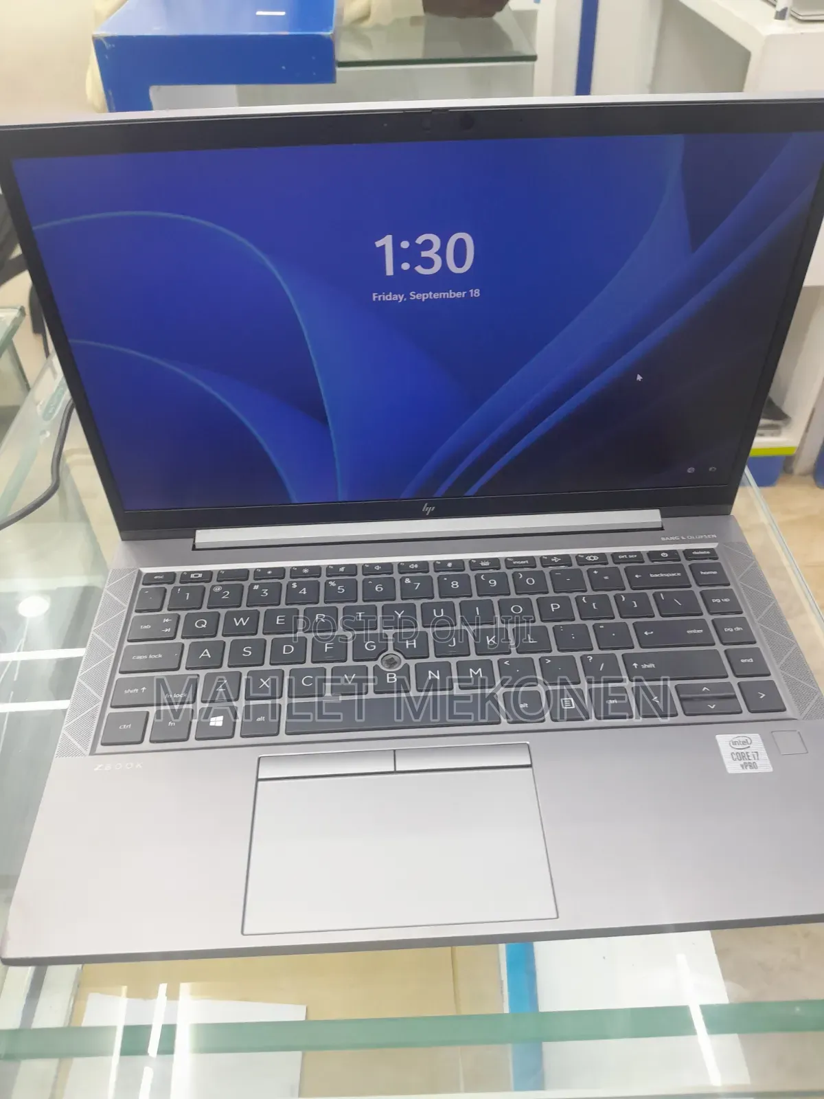 New Laptop HP ZBook Studio 16GB Intel Core i7 SSD 512GB