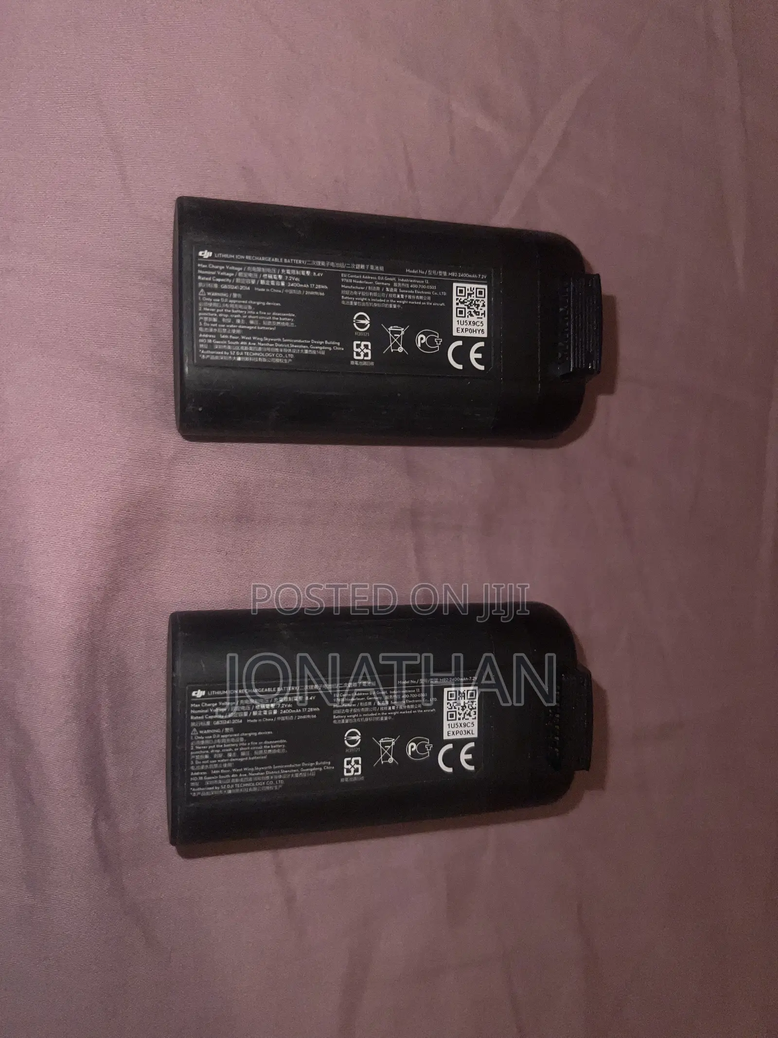 ⁠Original DJI Mavic Mini Accessories (2x Batteries, Remote, Hub)⁠
