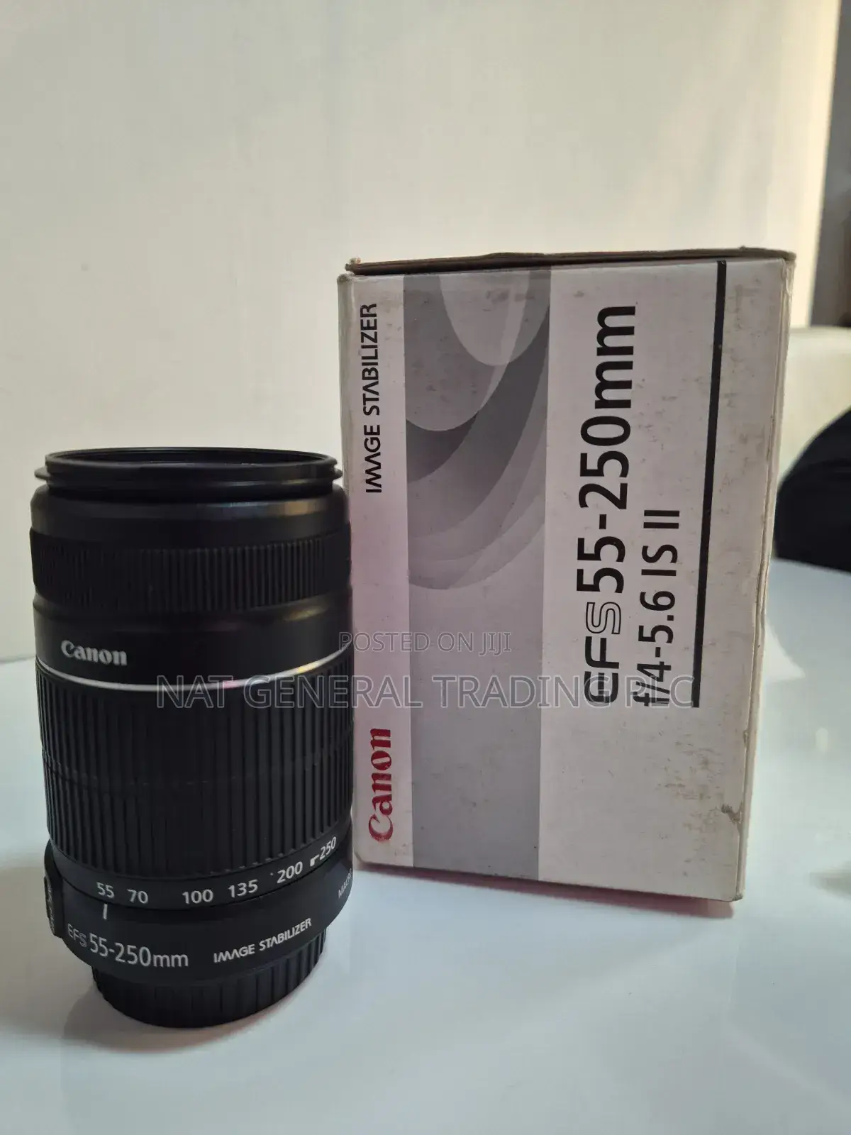 Canon 55-250mm Lemse