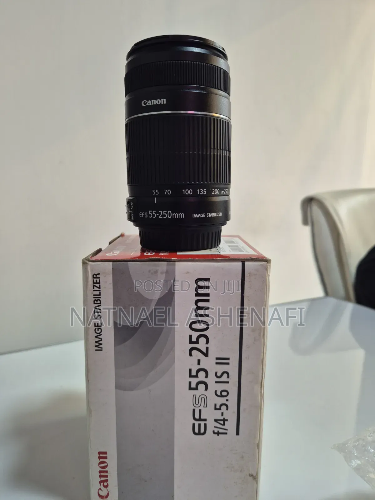 Canon 55-250mm Lemse