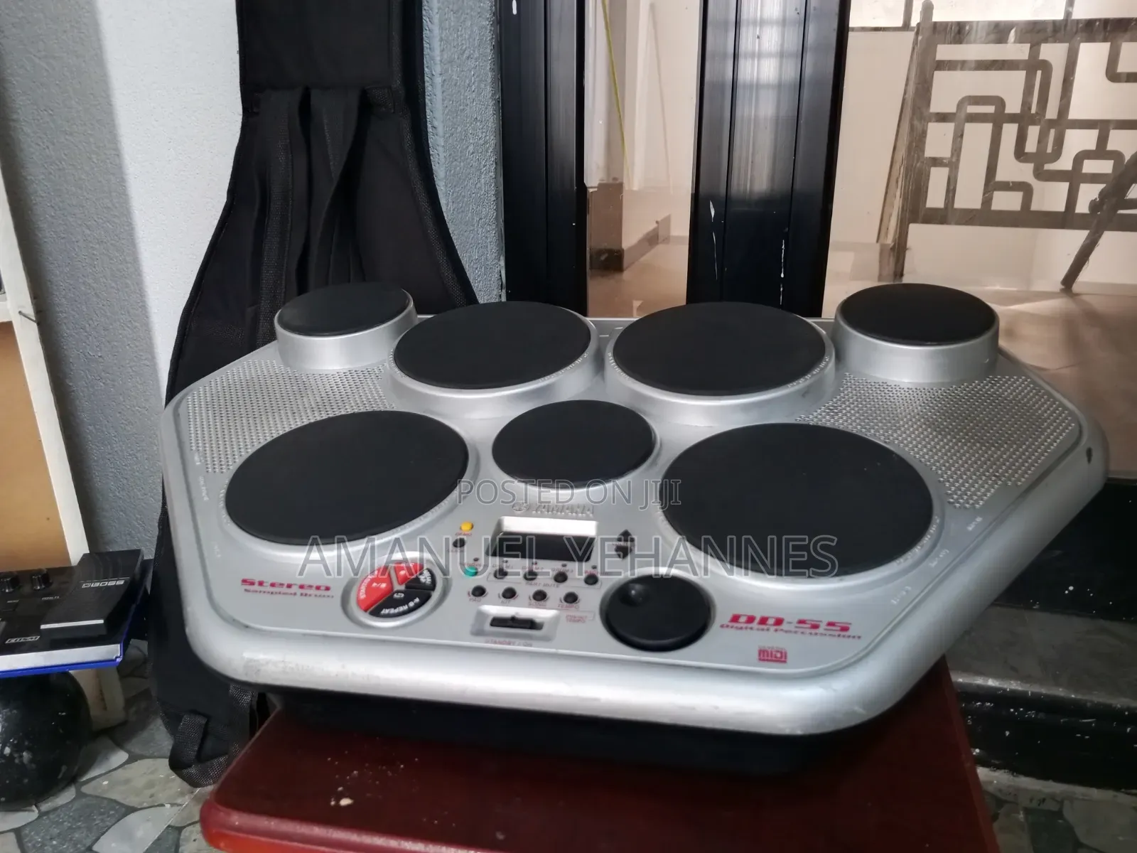 Yamaha DD-55 Digital Percussion Tabletop Drum Kit.