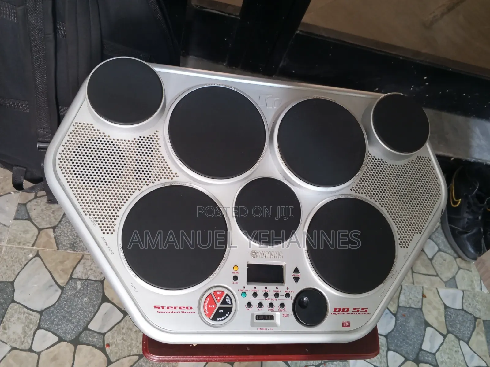 Yamaha DD-55 Digital Percussion Tabletop Drum Kit.
