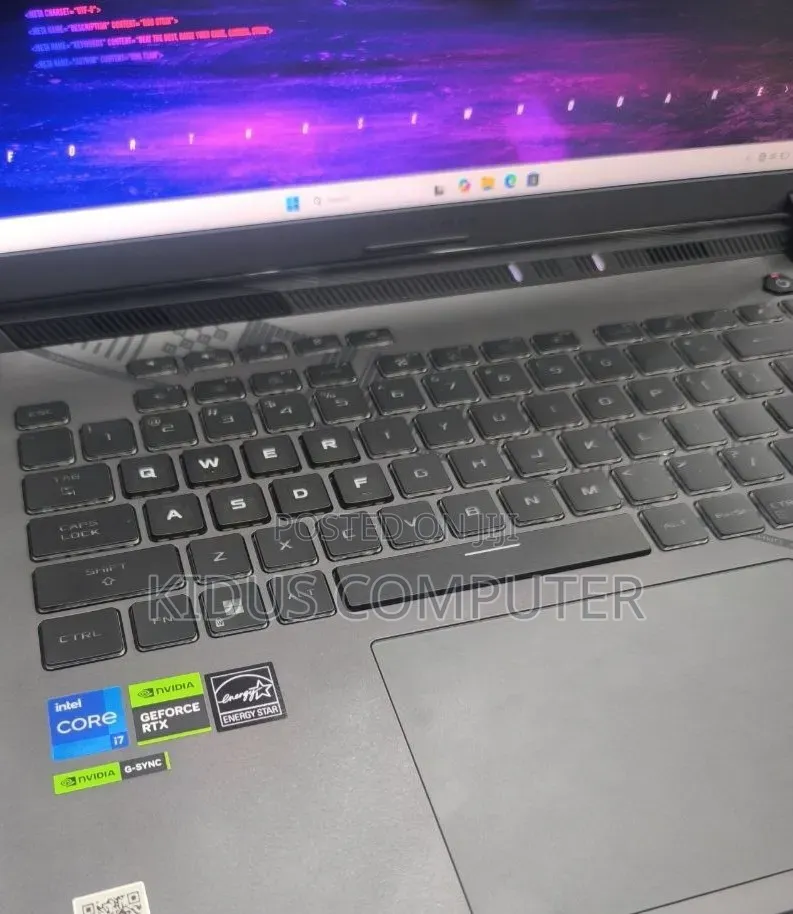 New Laptop Asus ROG Strix G16 G614 16GB Intel Core i7 SSD 1T