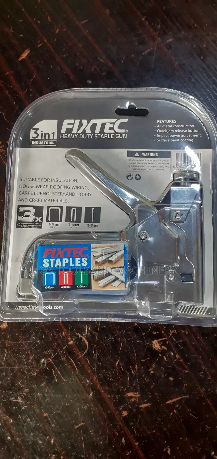 Fixtec 3in1staple
