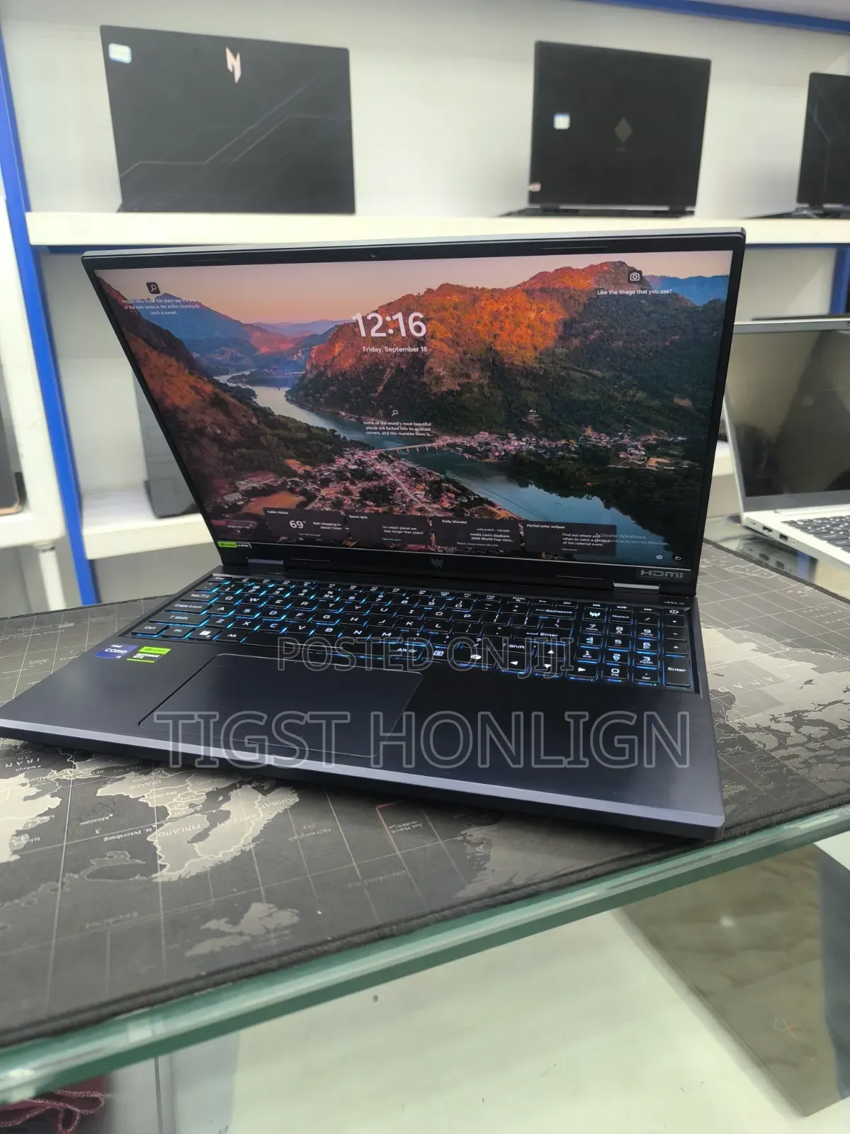 New Laptop Acer Predator Helios Neo 16 16GB Intel Core i9 SSD 1T
