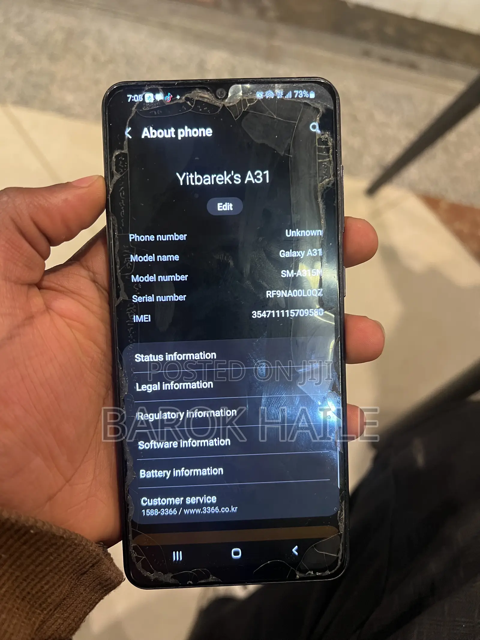 Samsung Galaxy A31 64 GB Black