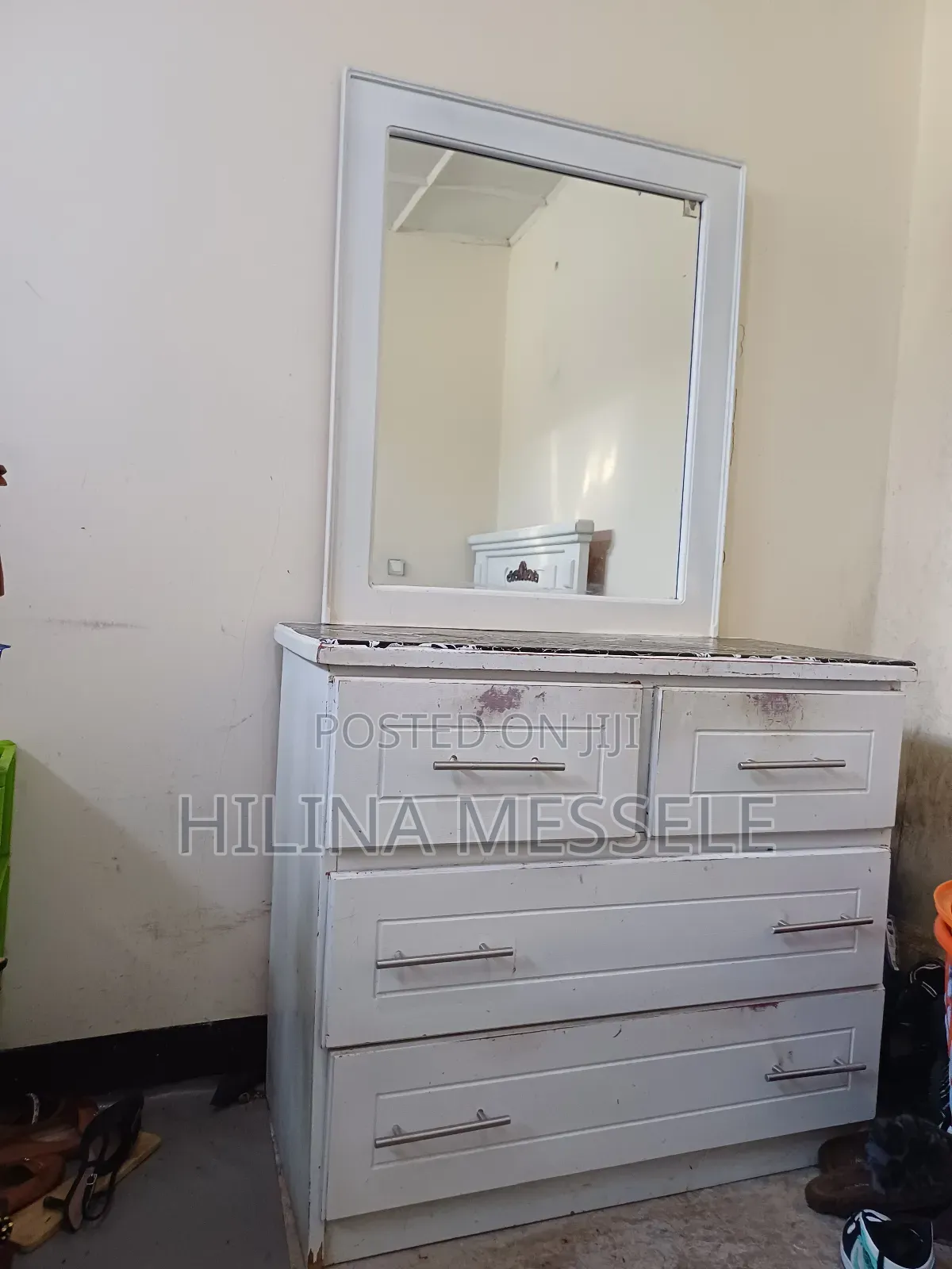 Bed, Dressing Table and Kitchen Cabnet