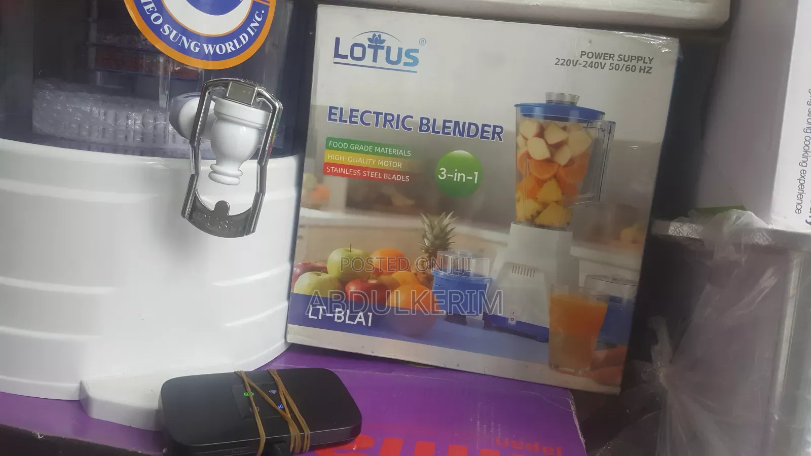 Juice Machine 3 in 1 Juice Maker ጁስ መፍጫ