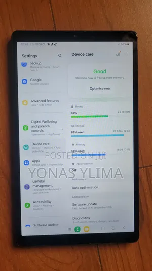 Samsung Galaxy Tab A7 Lite 32 GB Black