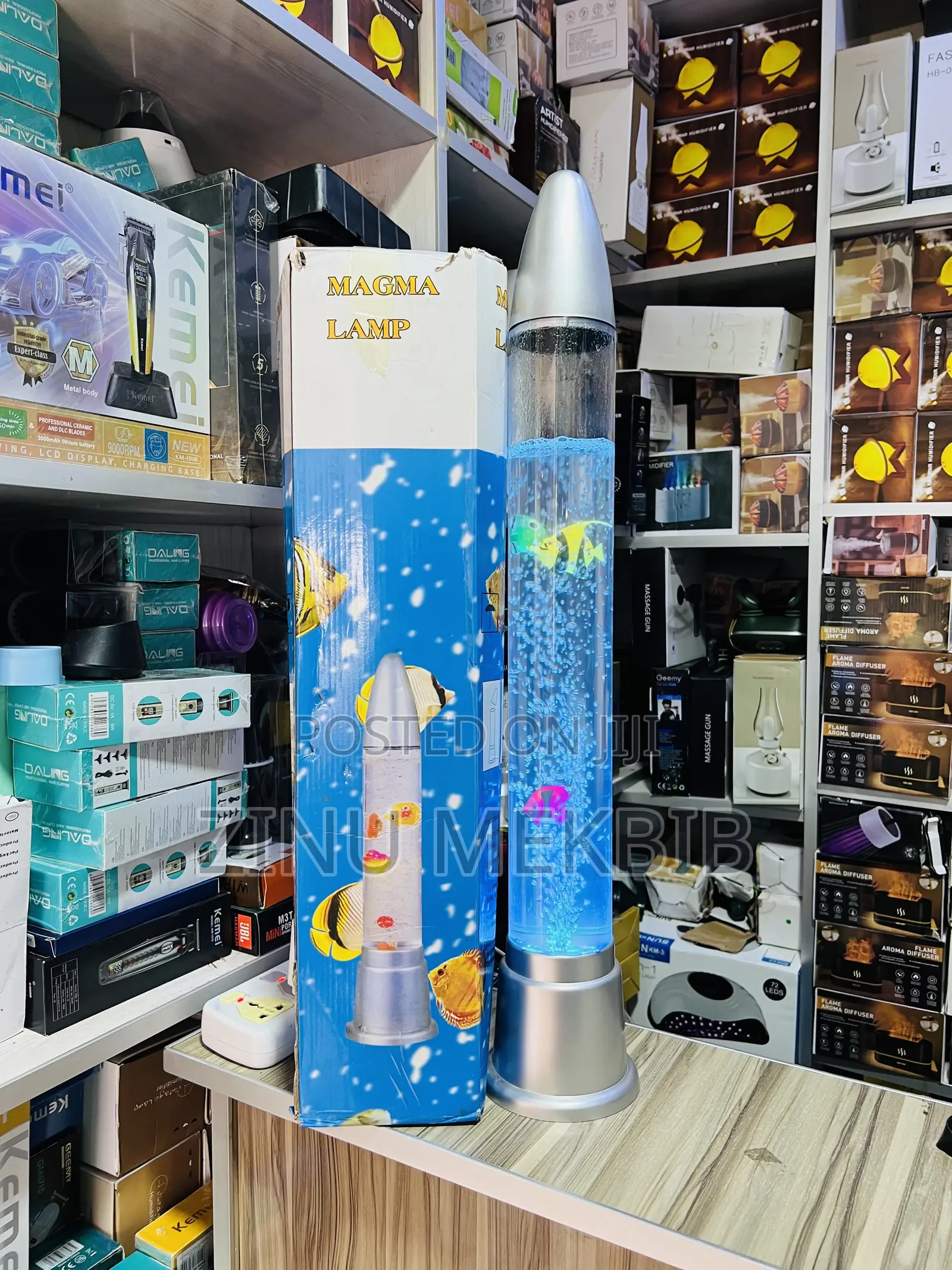 Rocket Led Lava Aquarium Lamp,70cm
