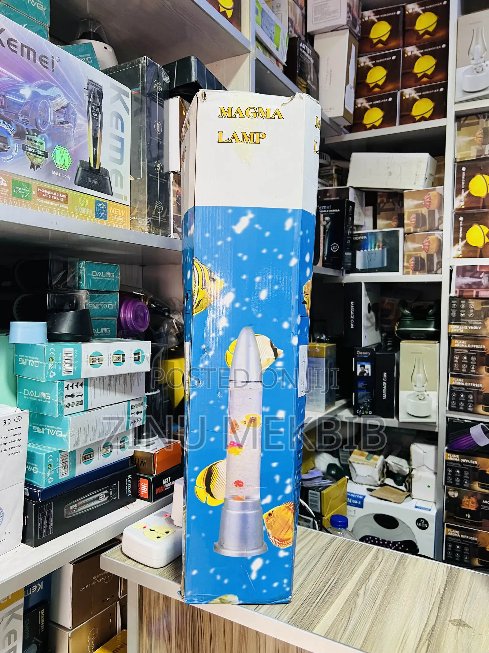 Rocket Led Lava Aquarium Lamp,70cm