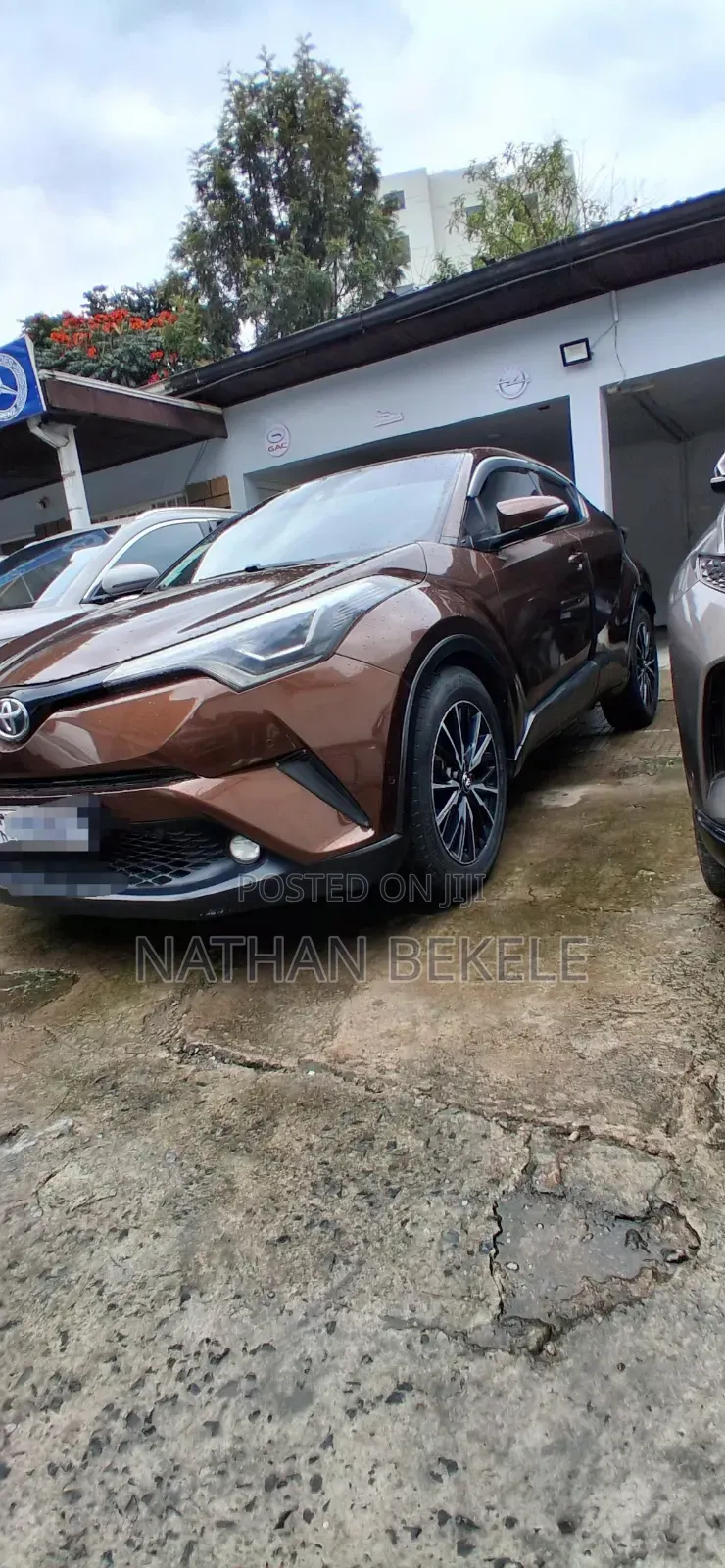 Toyota C-HR 2017 Brown