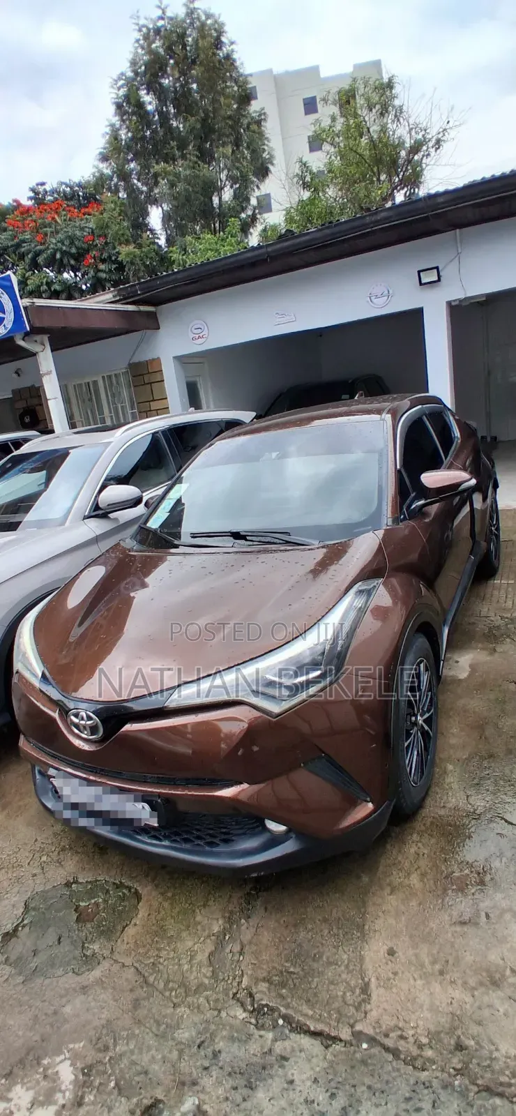 Toyota C-HR 2017 Brown