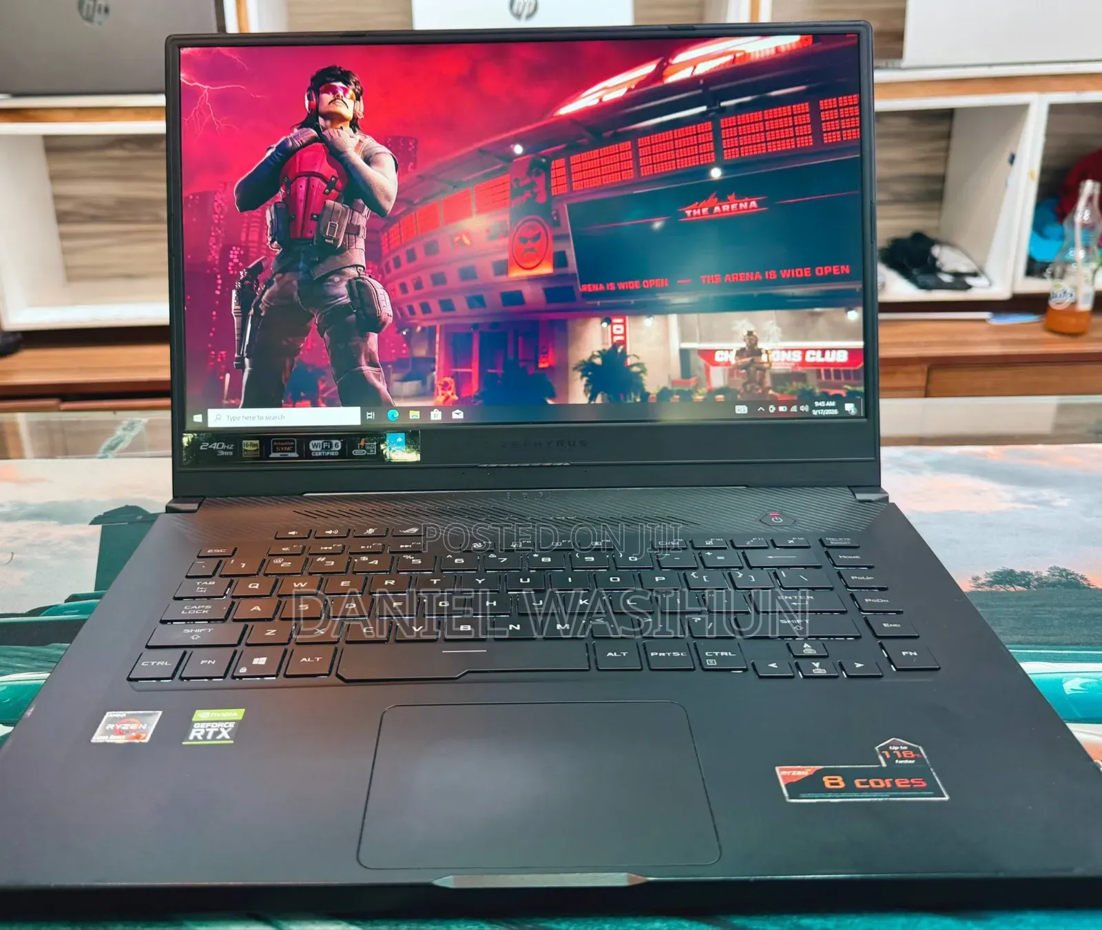 New Laptop Asus ROG Zephyrus G15 40GB AMD Ryzen 7 SSD 512GB