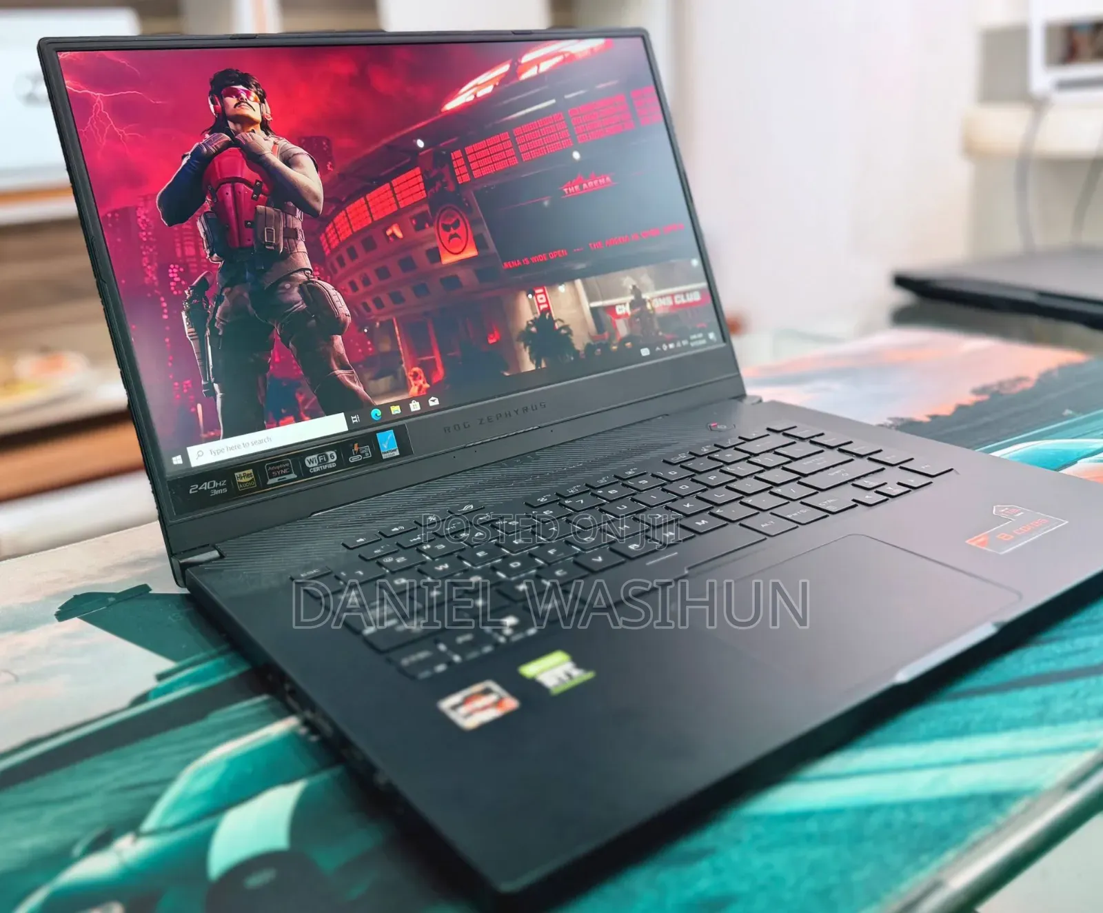 New Laptop Asus ROG Zephyrus G15 40GB AMD Ryzen 7 SSD 512GB