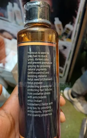Melanix Anti Grey Hair Lotion ( የሽበት ማጥፊያ)