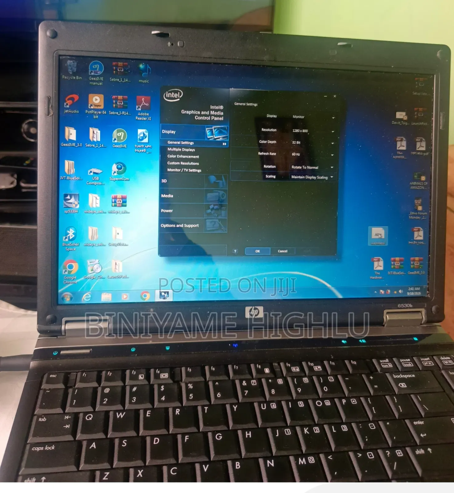 Laptop HP Compaq 6530b 4GB Intel Core 2 Duo HDD 160GB