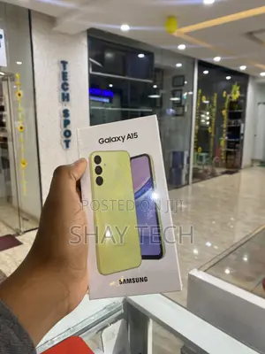 New Samsung Galaxy A15 5G 128 GB Yellow