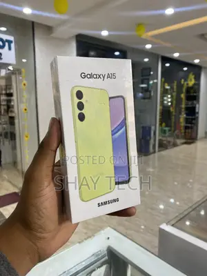 New Samsung Galaxy A15 5G 128 GB Yellow
