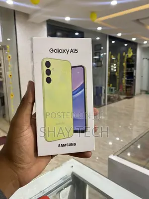 New Samsung Galaxy A15 5G 128 GB Yellow